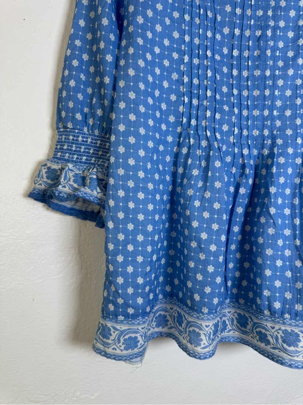 Sundance Darcy Ruffle Boho Button Up Top - Picture 10 of 14